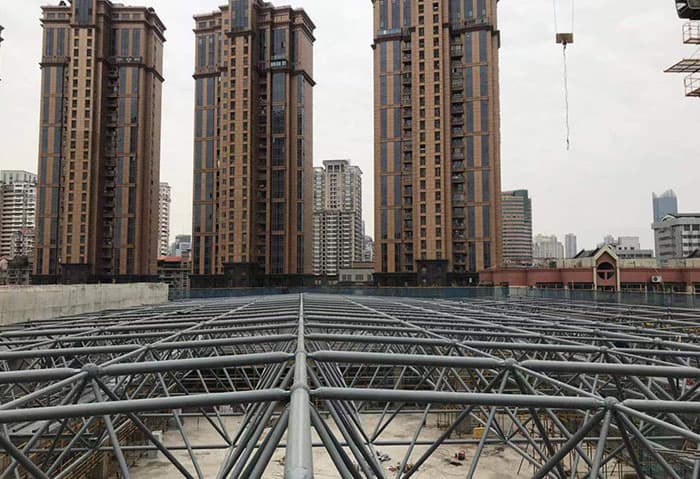 广州螺栓球网架结构