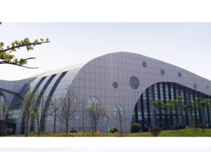 广州会议中心外景网架工程